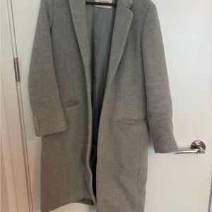 Babaton wool and cashmere coat in size small